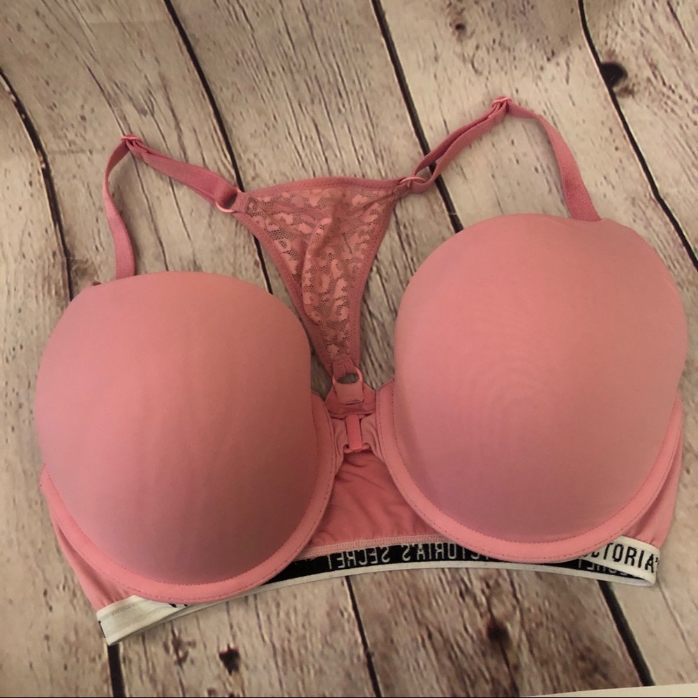 Victoria Secret t-shirt Push Up Bra Pink